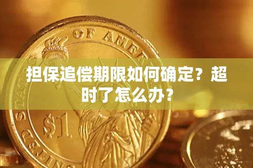 北京担保追偿期限如何确定？超时了怎么办？