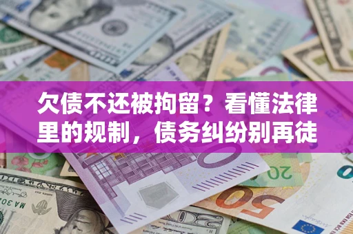 北京欠债不还被拘留？看懂法律里的规制，债务纠纷别再徒劳奔波