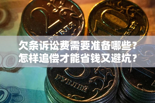 北京欠条诉讼费需要准备哪些？怎样追偿才能省钱又避坑？